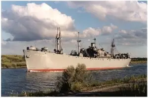 One of two remaining Liberty Ships.